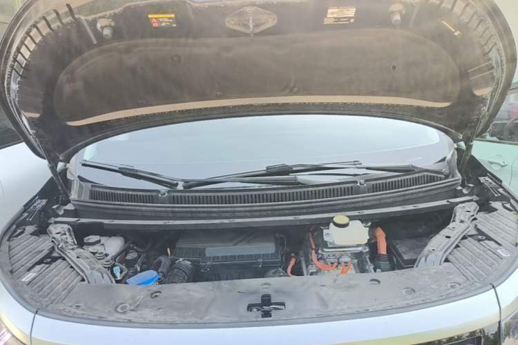 Used Denza D9 2024 DM-i 980 Four-Wheel Drive Prestige Model Engine Bay