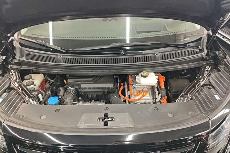 Used Denza D9 2024 DM-i 980 Four-Wheel Drive Flagship Model Engine Bay
