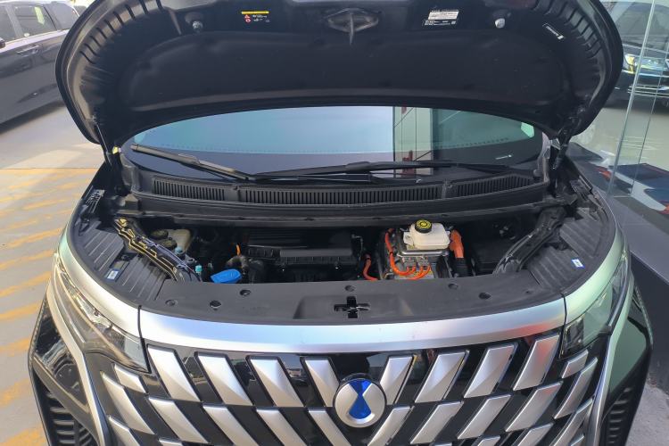 Used Denza D9 2024 DM-i 980 Four-Wheel Drive Flagship Model Engine Bay