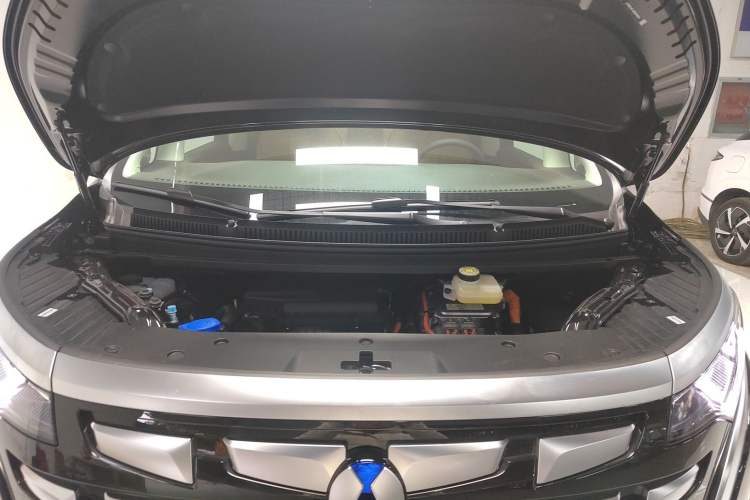 Used Denza D9 2024 DM-i 980 Four-Wheel Drive Prestige Model Engine Bay