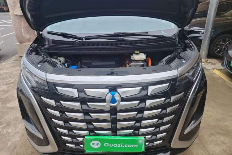 Used Denza D9 2024 DM-i 1050 Luxury Model Engine Bay