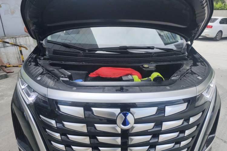 Used Denza D9 2024 DM-i 1050 Luxury Model Engine Bay
