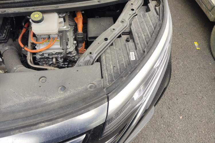 Used Denza D9 2024 DM-i 980 Four-Wheel Drive Prestige Model Engine Bay Left