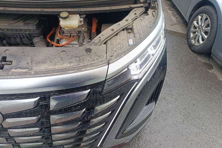 Used Denza D9 2024 DM-i 980 Four-Wheel Drive Prestige Model Engine Bay Left