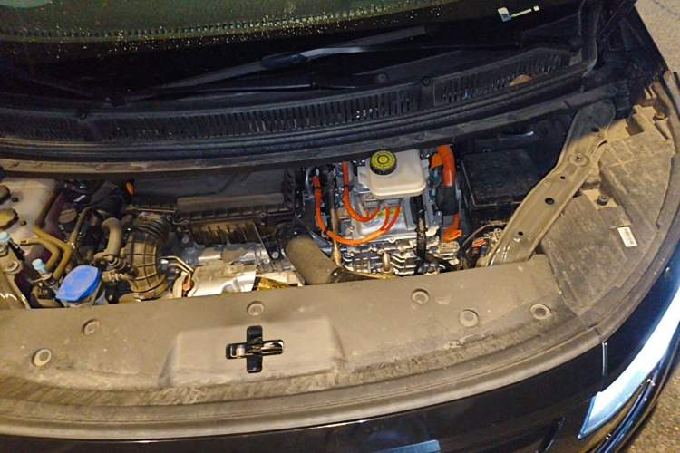 Used Denza D9 2024 DM-i 980 Four-Wheel Drive Prestige Model Engine Bay Left