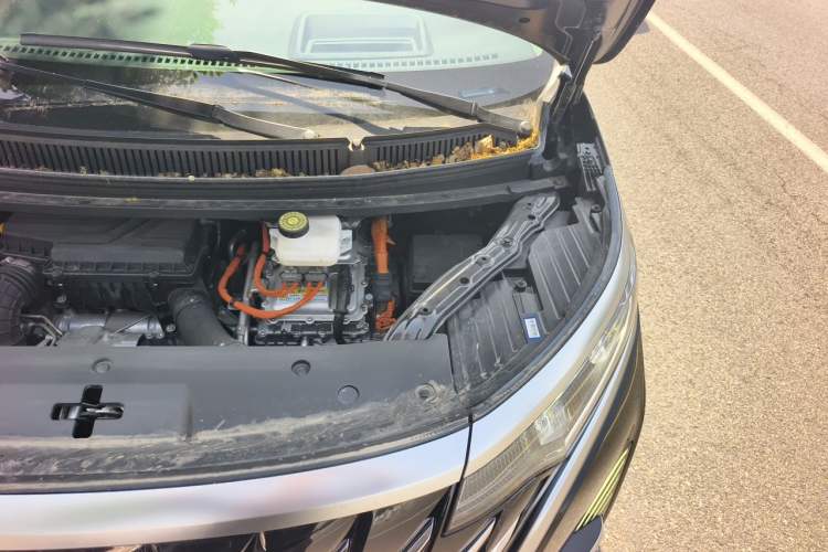 Used Denza D9 2024 DM-i 980 Four-Wheel Drive Prestige Model Engine Bay Left