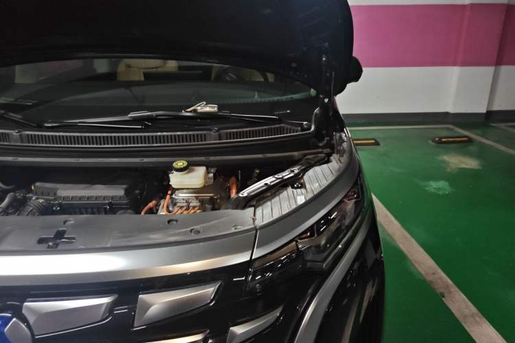 Used Denza D9 2024 DM-i 980 Four-Wheel Drive Prestige Model Engine Bay Left