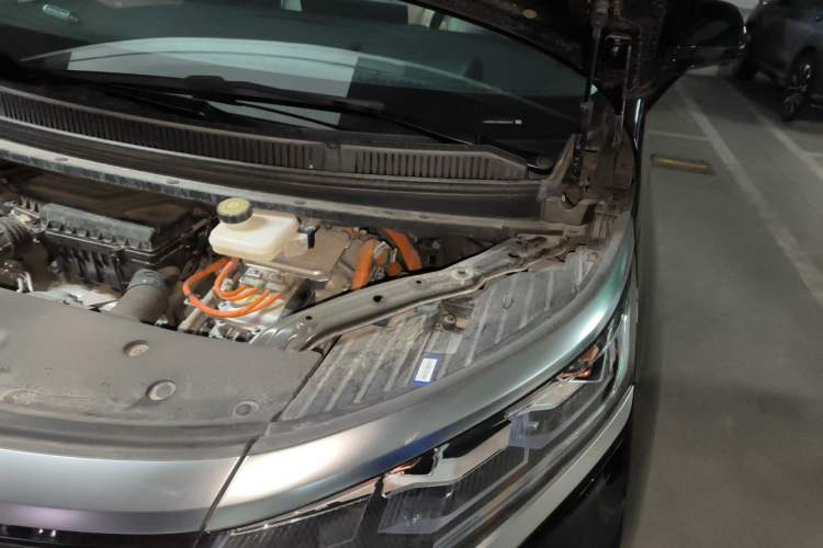 Used Denza D9 2024 DM-i 980 Four-Wheel Drive Prestige Model Engine Bay Left