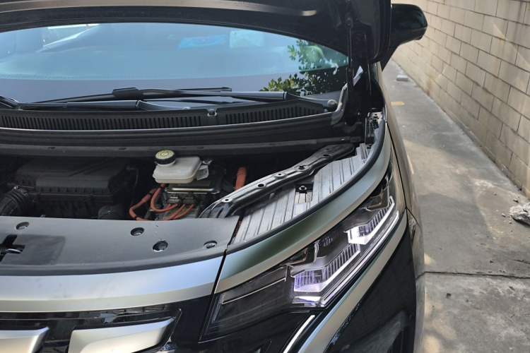Used Denza D9 2024 DM-i 980 Four-Wheel Drive Prestige Model Engine Bay Left