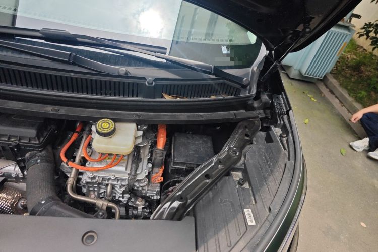 Used Denza D9 2024 DM-i 980 Four-Wheel Drive Prestige Model Engine Bay Left