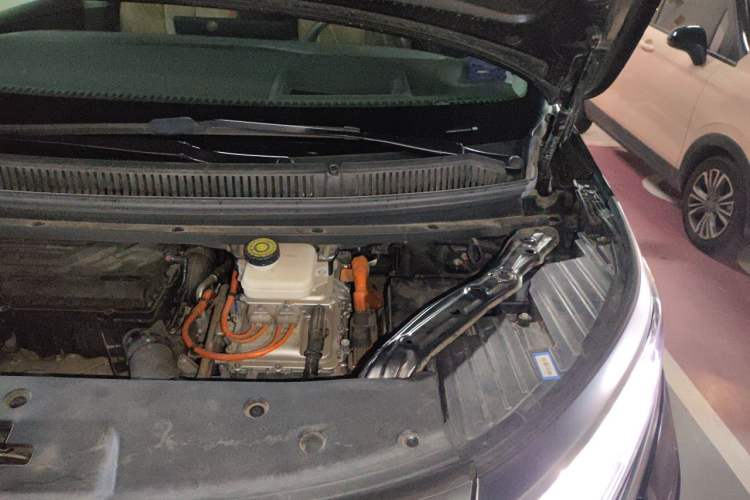Used Denza D9 2024 DM-i 980 Four-Wheel Drive Prestige Model Engine Bay Left
