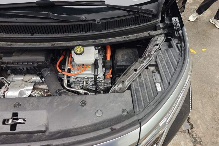 Used Denza D9 2024 DM-i 980 Four-Wheel Drive Prestige Model Engine Bay Left