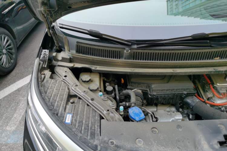 Used Denza D9 2024 DM-i 980 Four-Wheel Drive Prestige Model Engine Bay Right