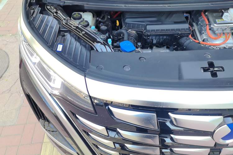 Used Denza D9 2024 DM-i 1050 Luxury Model Engine Bay Right