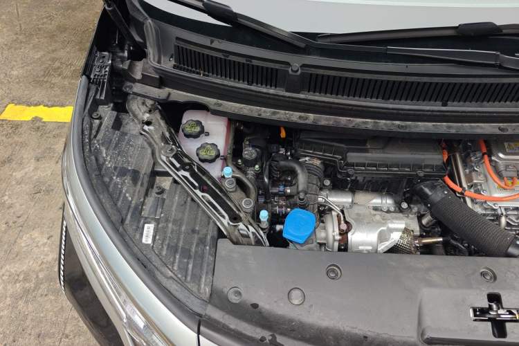 Used Denza D9 2024 DM-i 980 Four-Wheel Drive Prestige Model Engine Bay Right