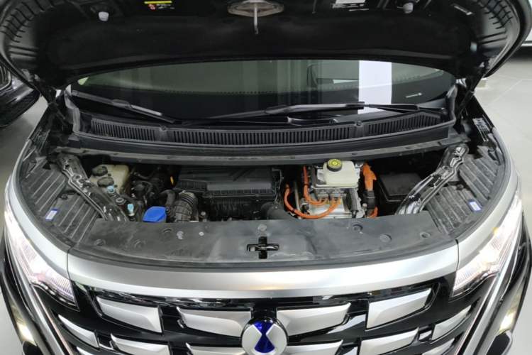 Used Denza D9 2024 DM-i 980 Four-Wheel Drive Flagship Model Engine Bay