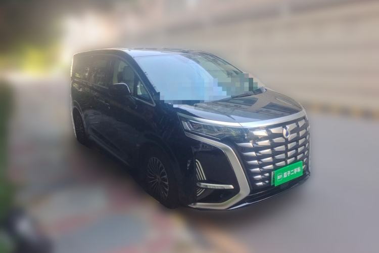 Used Denza D9 2024 DM-i 980 Four-Wheel Drive Flagship Model Front Right 45 Deg