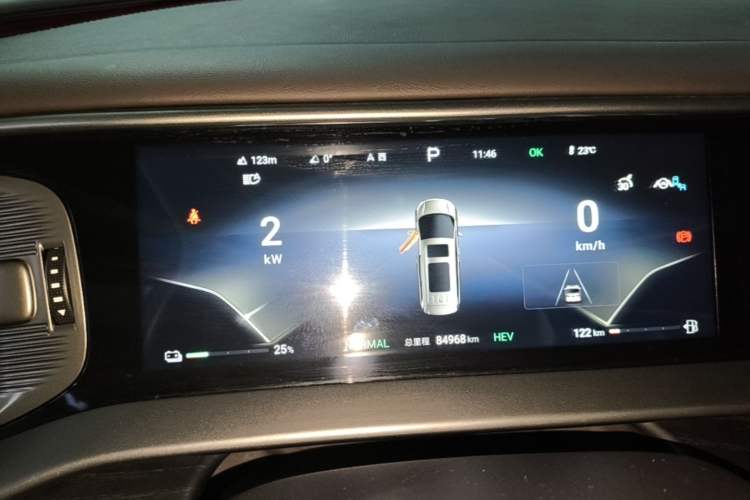 Used Denza D9 2024 DM-i 980 Four-Wheel Drive Prestige Model Instrument Cluster