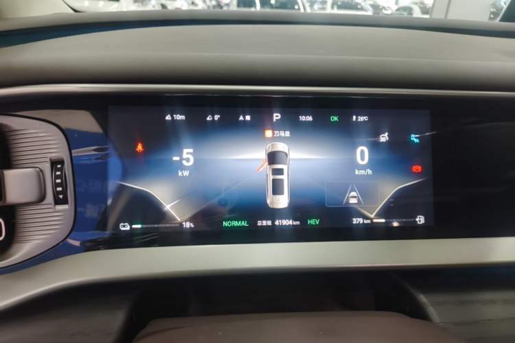 Used Denza D9 2024 DM-i 980 Four-Wheel Drive Flagship Model Instrument Cluster