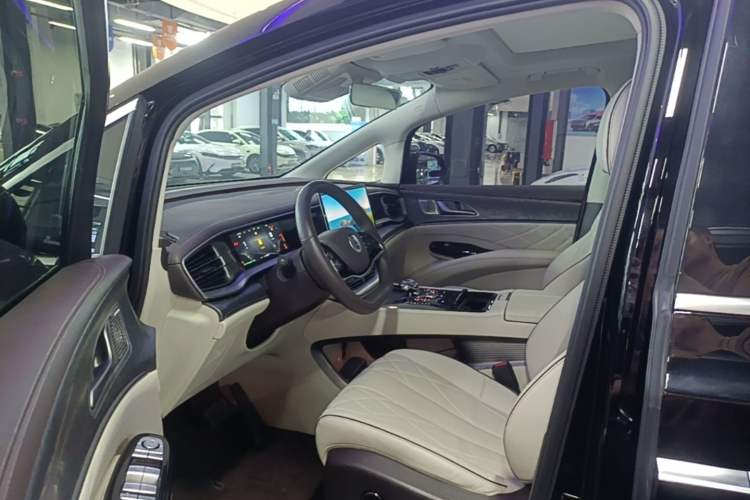 Used Denza D9 2024 DM-i 980 Four-Wheel Drive Prestige Model Left Front Seat