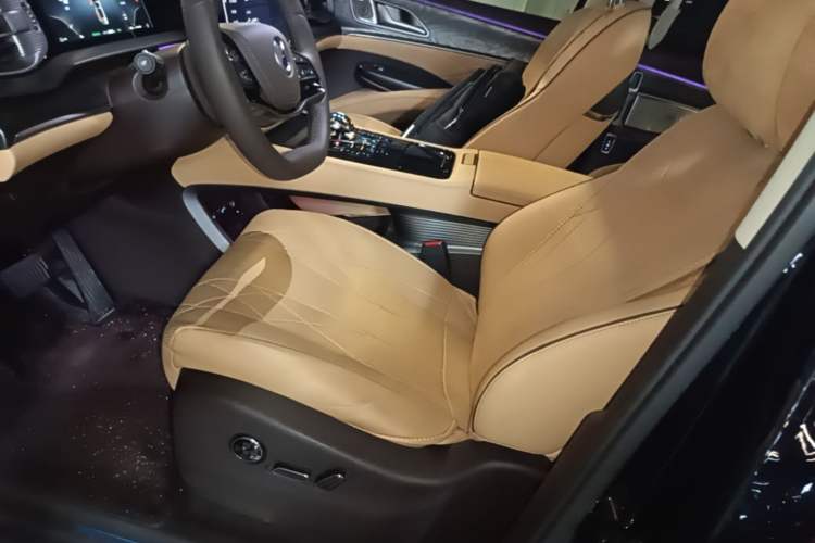 Used Denza D9 2024 DM-i 980 Four-Wheel Drive Prestige Model Left Front Seat