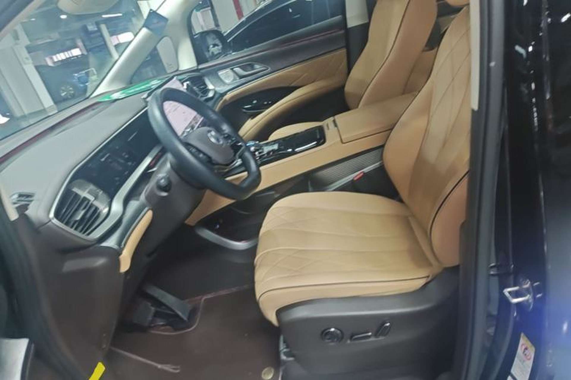 Used Denza D9 2024 DM-i 980 Four-Wheel Drive Prestige Model Left Front Seat