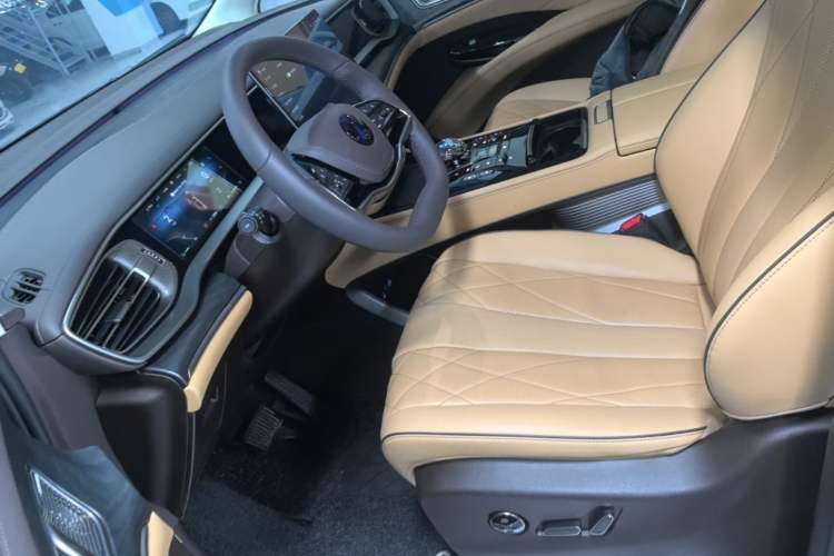 Used Denza D9 2024 DM-i 980 Four-Wheel Drive Prestige Model Left Front Seat