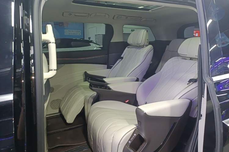Used Denza D9 2024 DM-i 980 Four-Wheel Drive Prestige Model Left Rear Seat