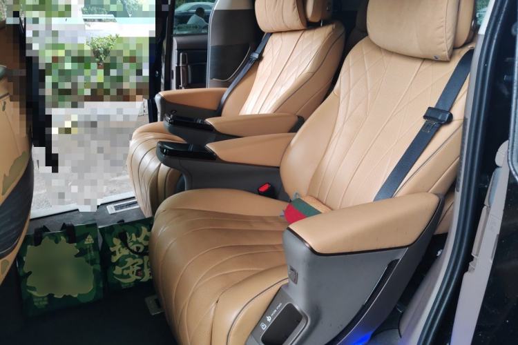 Used Denza D9 2024 DM-i 980 Four-Wheel Drive Prestige Model Left Rear Seat