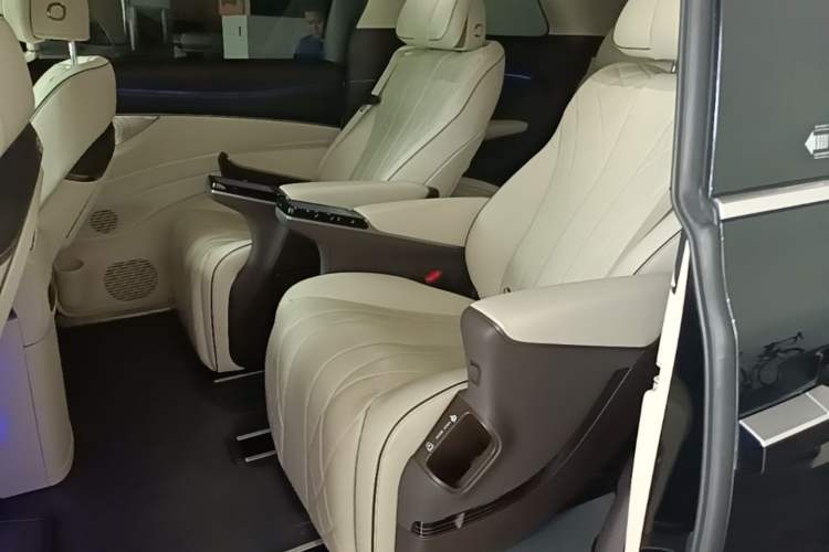 Used Denza D9 2024 DM-i 980 Four-Wheel Drive Prestige Model Left Rear Seat