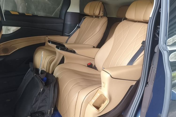 Used Denza D9 2024 DM-i 980 Four-Wheel Drive Flagship Model Left Rear Seat