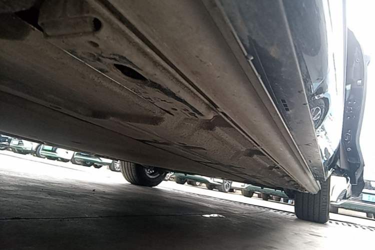 Used Denza D9 2024 DM-i 980 Four-Wheel Drive Flagship Model Left Side Sill