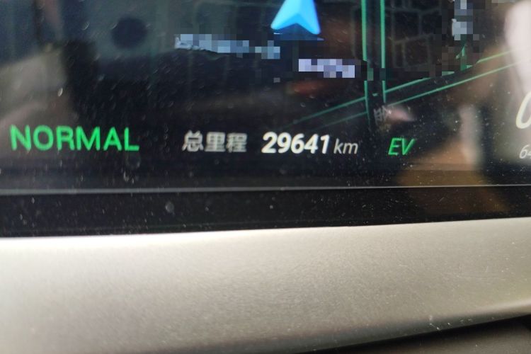 Used Denza D9 2024 DM-i 1050 Luxury Model Odometer Close Up