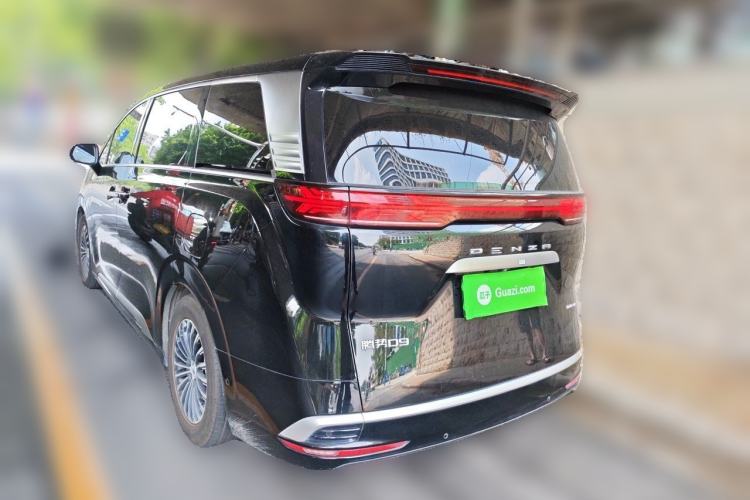 Used Denza D9 2024 DM-i 980 Four-Wheel Drive Flagship Model Rear Left 45 Deg