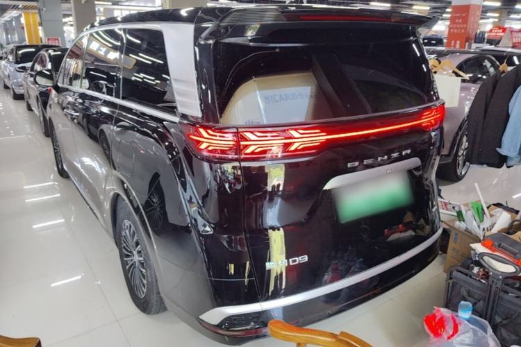 Used Denza D9 2024 DM-i 1050 Luxury Model Rear Left 45 Deg