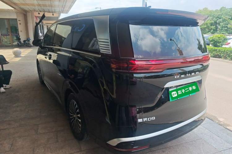 Used Denza D9 2024 DM-i 1050 Luxury Model Rear Left 45 Deg