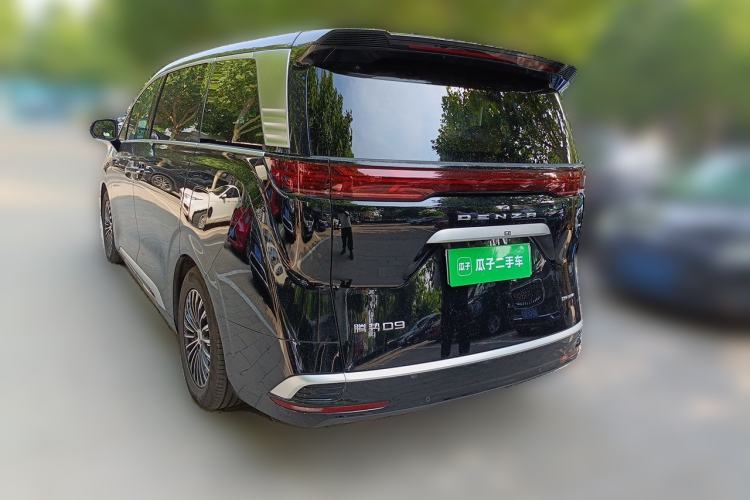 Used Denza D9 2024 DM-i 1050 Luxury Model Rear Left 45 Deg
