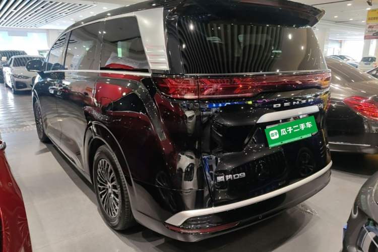Used Denza D9 2024 DM-i 1050 Luxury Model Rear Left 45 Deg