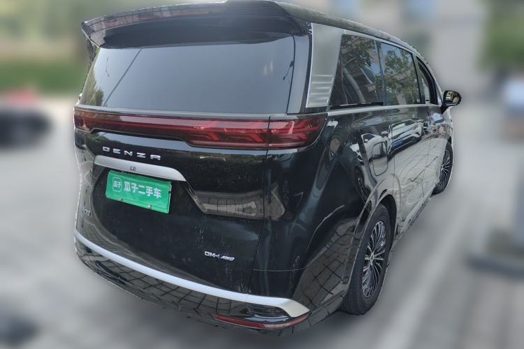 Used Denza D9 2024 DM-i 980 Four-Wheel Drive Prestige Model Rear Right 45 Deg