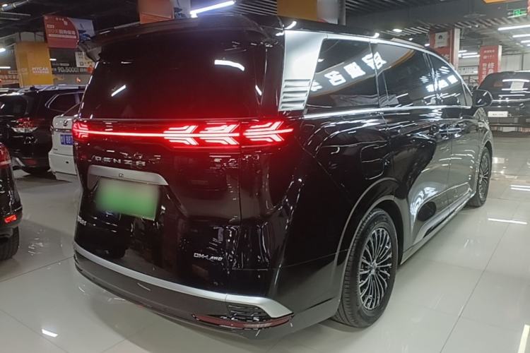 Used Denza D9 2024 DM-i 980 Four-Wheel Drive Prestige Model Rear Right 45 Deg
