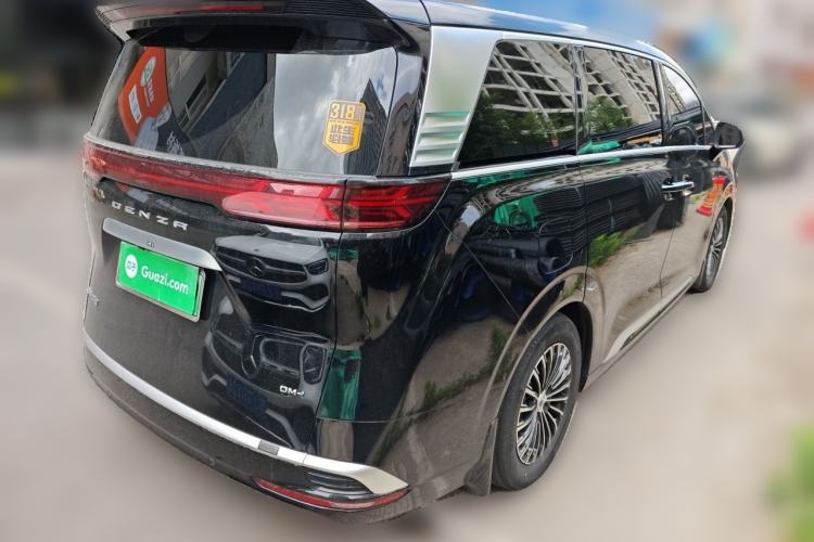 Used Denza D9 2024 DM-i 1050 Luxury Model Rear Right 45 Deg
