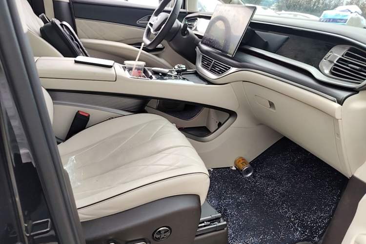 Used Denza D9 2024 DM-i 980 Four-Wheel Drive Flagship Model Right Front Seat