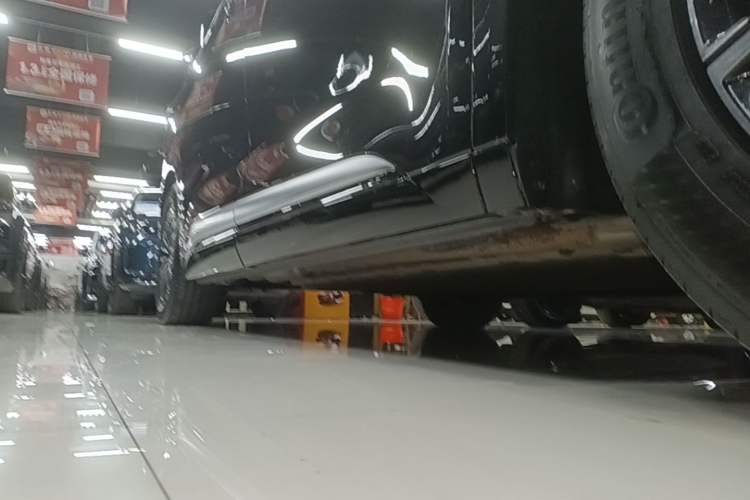 Used Denza D9 2024 DM-i 980 Four-Wheel Drive Prestige Model Right Side Sill