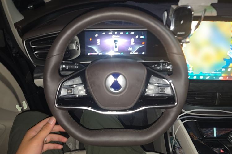Used Denza D9 2024 DM-i 980 Four-Wheel Drive Prestige Model Steering Wheel