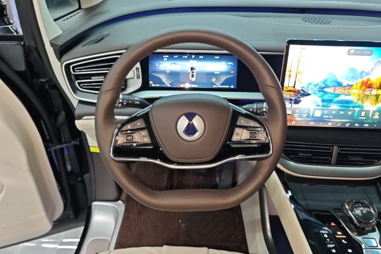 Used Denza D9 2024 DM-i 980 Four-Wheel Drive Prestige Model Steering Wheel