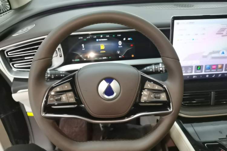 Used Denza D9 2024 DM-i 980 Four-Wheel Drive Prestige Model Steering Wheel