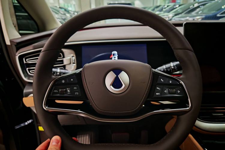 Used Denza D9 2024 DM-i 980 Four-Wheel Drive Prestige Model Steering Wheel