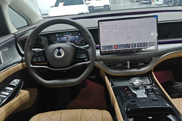 Used Denza D9 2024 DM-i 980 Four-Wheel Drive Prestige Model Steering Wheel
