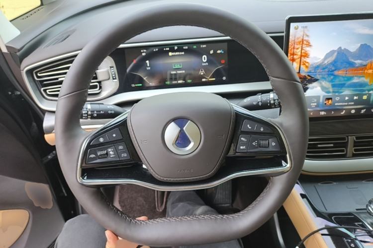 Used Denza D9 2024 DM-i 980 Four-Wheel Drive Prestige Model Steering Wheel