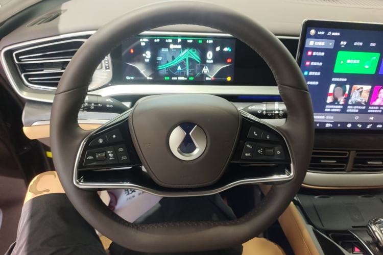 Used Denza D9 2024 DM-i 980 Four-Wheel Drive Prestige Model Steering Wheel